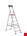 Altrex huishoudtrap - Double Decker - D806 - max. werkhoogte 3,20 m - 1 x 6 treden