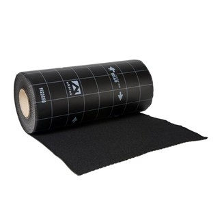 Ubbink Ubiflex standaard loodvervanger - 250mm x 12m - zwart