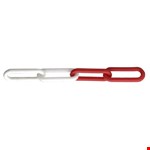DX kunststofketting rood-wit - 25 meter - 1500-06