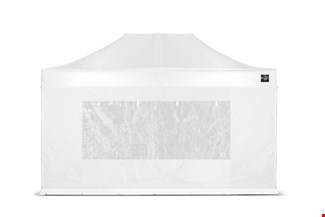 Grizzly zijwand RAAM - GO-WORK - 4,5 m - wit