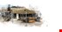 Grizzly werktent - GO-WORK 40 - 3x3 m - alum. frame smalle voet - zand