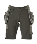 Mascot Advanced short - 17149-311 - afritsbare spijkerzakken - antraciet - maat C60