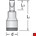 GEDORE dopsleutel-schroevendraaier - 3/8" - 12x2mm
