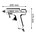 Bosch lijmpistool - GKP200CE Professional - 500W - in koffer   