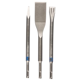 Bosch beitelset [3st] - SDS-Plus - punt/tegel/plattebeitel - zelfslijpend - lengte 250/260 mm