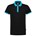 Tricorp Casual 201002 Bi-Color unisex poloshirt Zwart Turquoise XXL