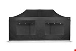 Grizzly zijwand RAAM - GO-WORK - 6 m - zwart