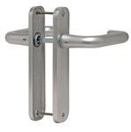 Ivana deurkrukken op schild - Economy 404 - WC 72 - F1 - deurdikte 38/43mm - 46881