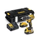 DEWALT DCD791P2-QW Boor-/Schroefmachine 18V XR - Inclusief 2x 5.0Ah Accu, Lader en Koffer