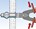 fischer metalen hollewandplug - HM 8x55mm SS - met zeskant schroef