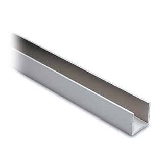 Roval aluminium U-profiel - 20x20x20x2 mm - 3000 mm 