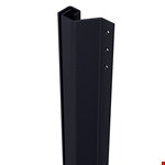 SecuStrip Plus buitendraaiend  - terugligging 0-6mm - 2300mm zwartgrijs (fijn structuur) - 1010.170.04