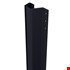 SecuStrip Plus buitendraaiend  - terugligging 0-6mm - 2300mm zwartgrijs (fijn structuur) - 1010.170.04