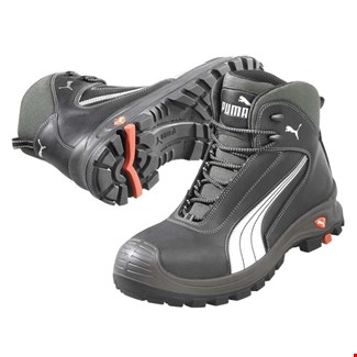 Puma werkschoenen - 63021 - S3 kruipneus hoog -  zwart - maat 46 
