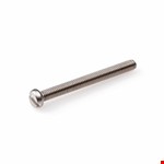 Hoenderdaal metaalschroef [200x] - RVS-A2 - cillinder kop - zaagsnede - M6x25mm