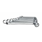 GEDORE ringsleutelset - 2-100 - 5° - gebogen - verchroomd - 6-32 mm - 10-delig