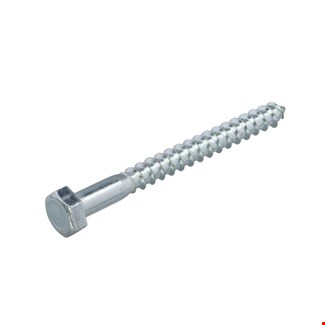 Proftec zeskant-houtdraadbouten - verzinkt - 4.6 - DIN571 - 5350.01 serie