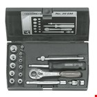 GEDORE handdoppenset - 20 EMU-10 - 1/4 inch - 6-kant - 16-delig
