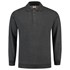 Tricorp polosweater boord - Casual - 301005 - antraciet melange - maat 5XL