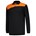 Tricorp polosweater - Bicolor Naden - 302004 - zwart/oranje - maat 3XL