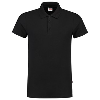 Tricorp Casual 201005 Slim-Fit Heren poloshirt Zwart S