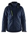 Blåkläder 4484 winterjas 4-weg stretch - blauw/High Vis geel maat L