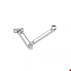 dormakaba ED100/250 standaard duwarm - maximale terugligging 225 mm - zilver