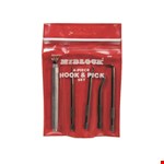 Midlock haakgereedschap - 4-delig - hook & pick - H-4-W