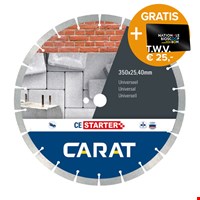 Carat CES3504A23 CE starterpack [3st] diamantzaag 350x25.4 incl. bioscoopbon