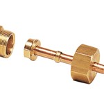 Legris - reductiekoppeling - 6 mm x 8 mm 0166 06 08