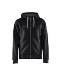 Blåkläder 4933 Hoodie met rits gevoerd zwart - maat L