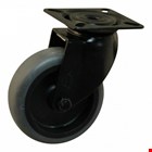 Novio zwenkwiel 50 mm rubber/tpe - draagvermogen 40kg