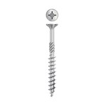 Dynaplus constructieschroef [100x] - VZ - platkop - TX-30 - 6.0x160/80mm