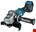 Makita haakse accu slijpmachine - GA037GZ04 - 40V Max - 180mm - excl. accu en lader - met veiligheidsschakelaar - in doos