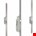 HMB serie 004 meerpuntssluiting cilinderbediend RVS SKG3 - doornmaat 55 mm - 1700mm - PC 72 - 500340