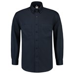 Tricorp Casual 701004 werkhemd lange mouw basis marine blauw maat  XS