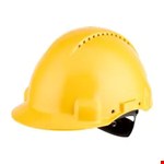 3M™ veiligheidshelm geventileerd met Uvicator™ - ratelverstelling - geel - G3000NUV-GU