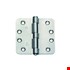 BSW scharnier - 89x89 mm - afgerond - gegalvaniseerd