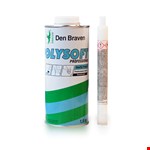 Zwaluw polysoft renovatiepasta - plamuur met verharder - wit