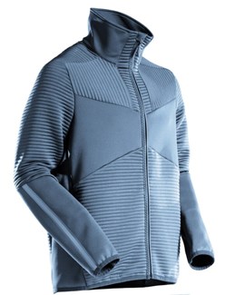 Mascot® 22503-681-85 modern fit fleecetrui met rits - steenblauw - maat XS