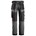 Snickers Workwear 6351 Stretch Loose Fit Werkbroek grijs/zwart - maat 46