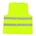 Opsial veiligheidsvest - 2 strepen - high visibility - geel - maat S
