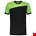 Tricorp 102006 T-shirt bicolor Naden - zwart/lime - maat S