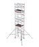 Altrex rolsteiger - MiTower - 1 persoons snel-bouw steiger - werkhoogte 4,2 meter - Fiber-Deck