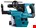 Makita accu combihamer - DHR243ZJW - SDS-Plus - 18V - excl. accu en lader - 2 boorkoppen - in Mbox met stofafzuigunit