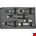 XHANDER aluminium gereedschapskoffer 112-delig 