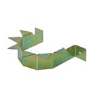 Gebr. Bodegraven anti klimbeugel + barcode - 130mm - 50x45x3mm - geel