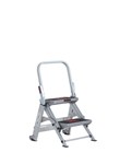 Altrex trap - Safety Step - enkel oploopbaar - max. werkhoogte 2,45 m - 2 treden 'extra groot'