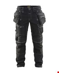 Blåkläder X1900 werkbroek denim stretch zwart maat 56