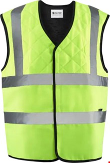 INUTEQ BODYCOOL 2BSAFE koelvest geel - maat XL